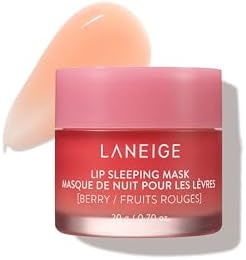 LANEIGE Lip Sleeping Mask: Nourish, Hydrate, Vitamin C, Murumuru & Shea Butter, Antioxidants, Flaky, Dry Lips